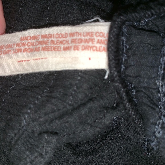 Maeve From Anthropology Black Cotton Tank Dress - Picture 8 of 8